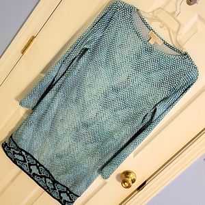 Michael Kors snake print dress M